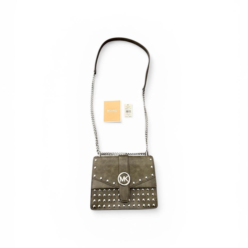 Michael Kors Greenwich Crossbody Purse - Olive